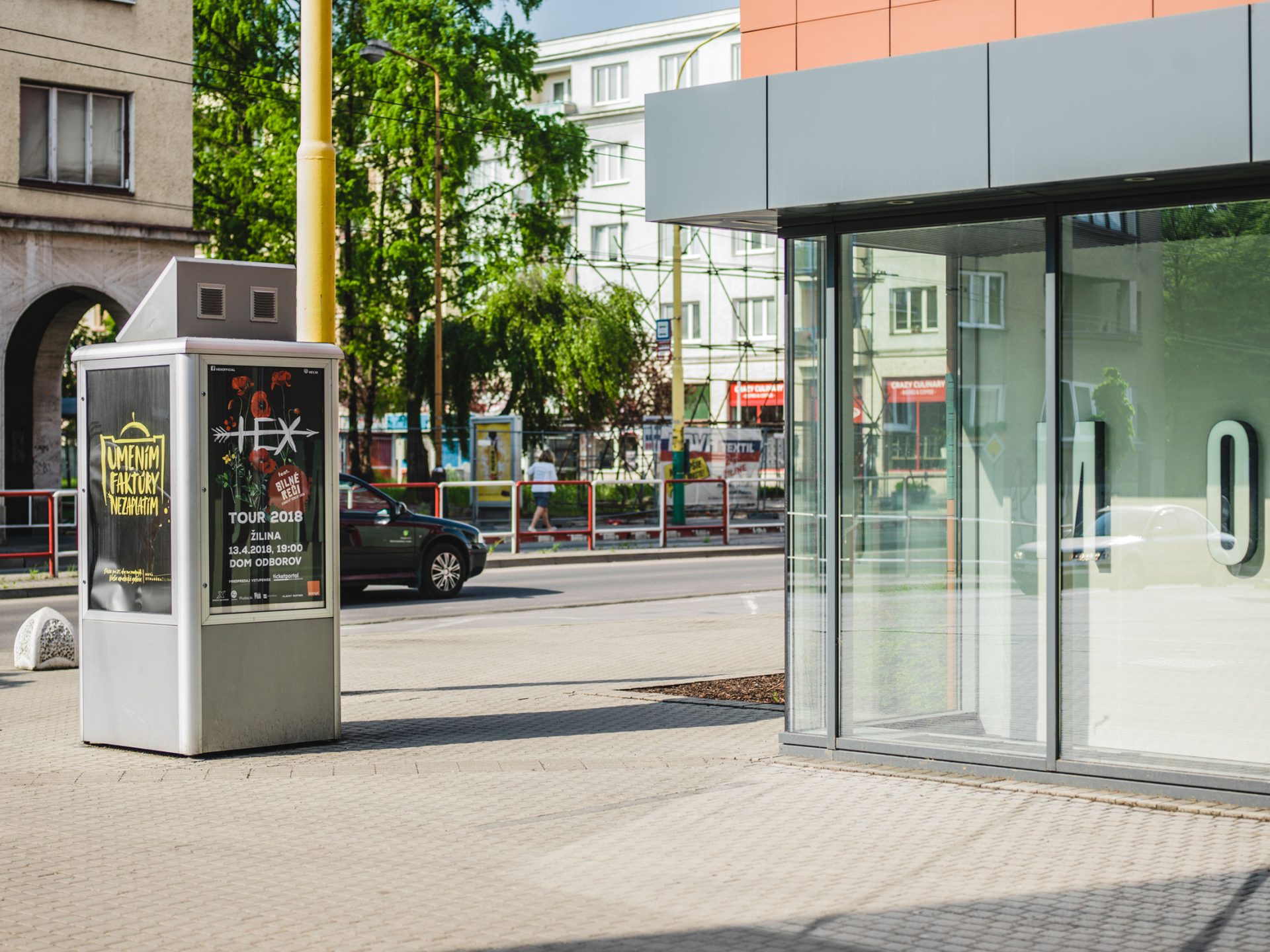 svetelné reklamné tabule