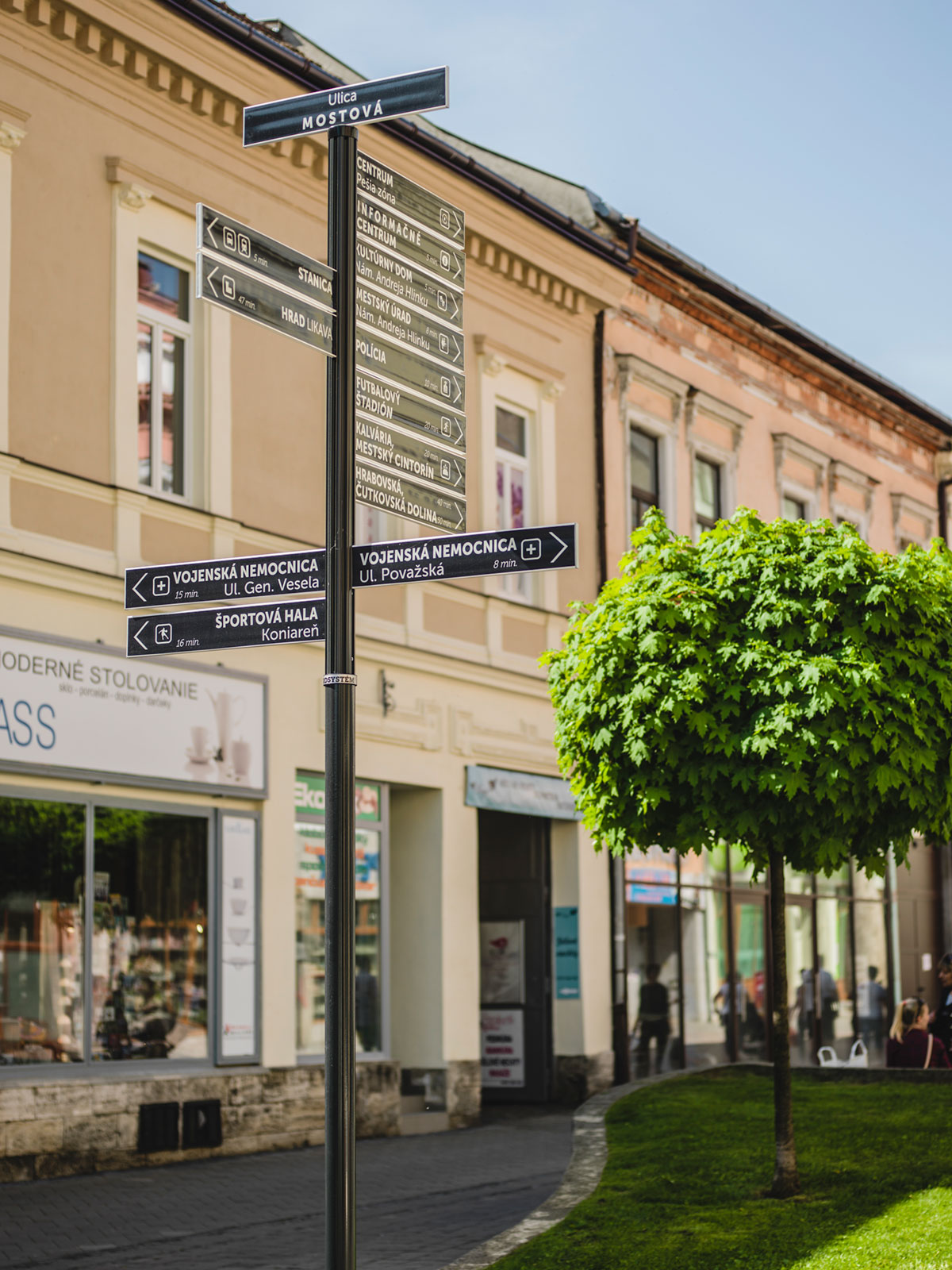 informačné značenie ulíc