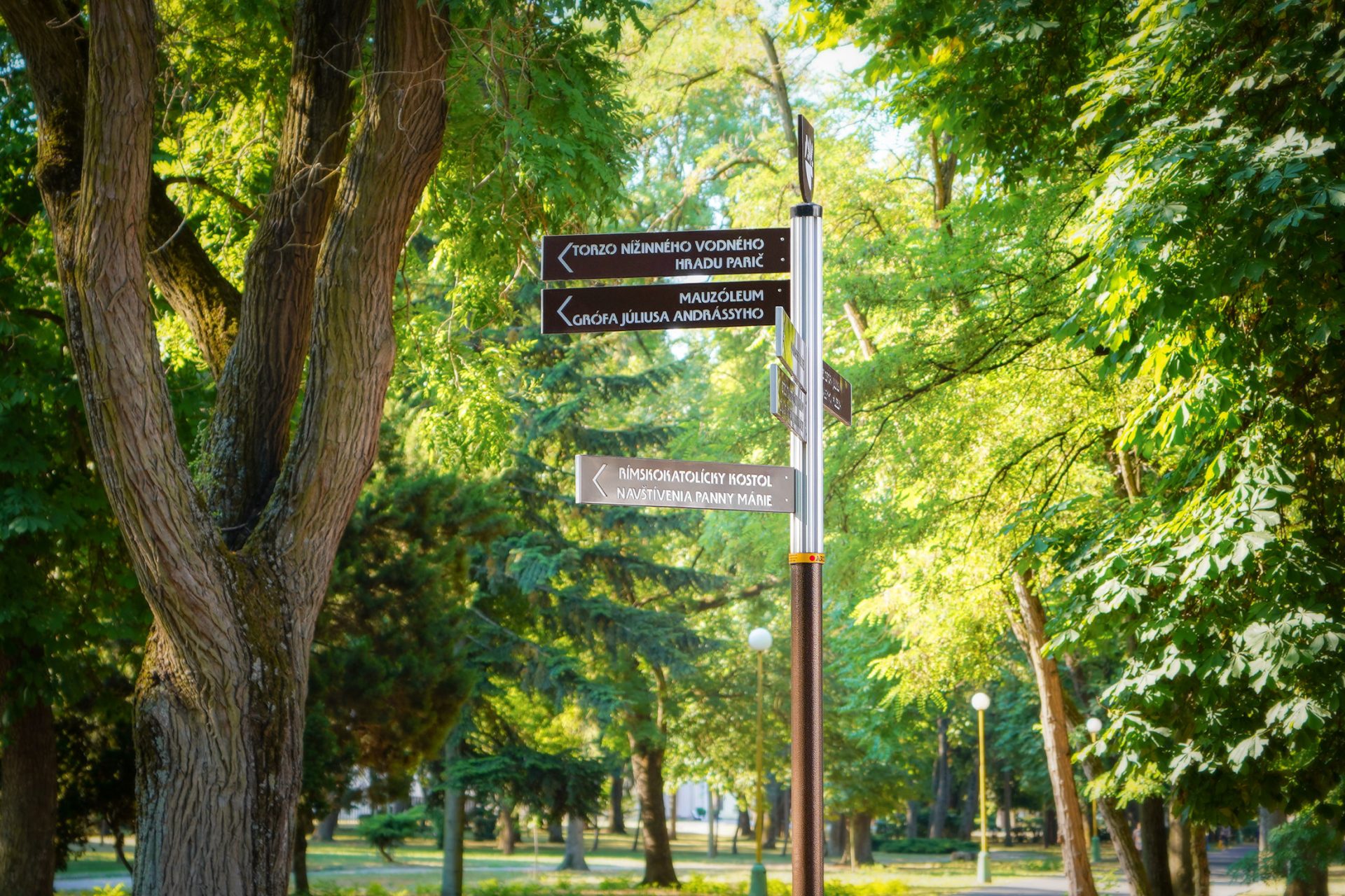 orientačné smerovníky