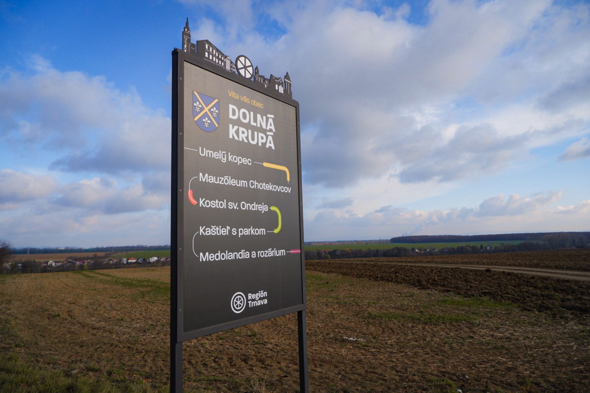 uvítacia tabuľa do obce - ARDSYSTÉM