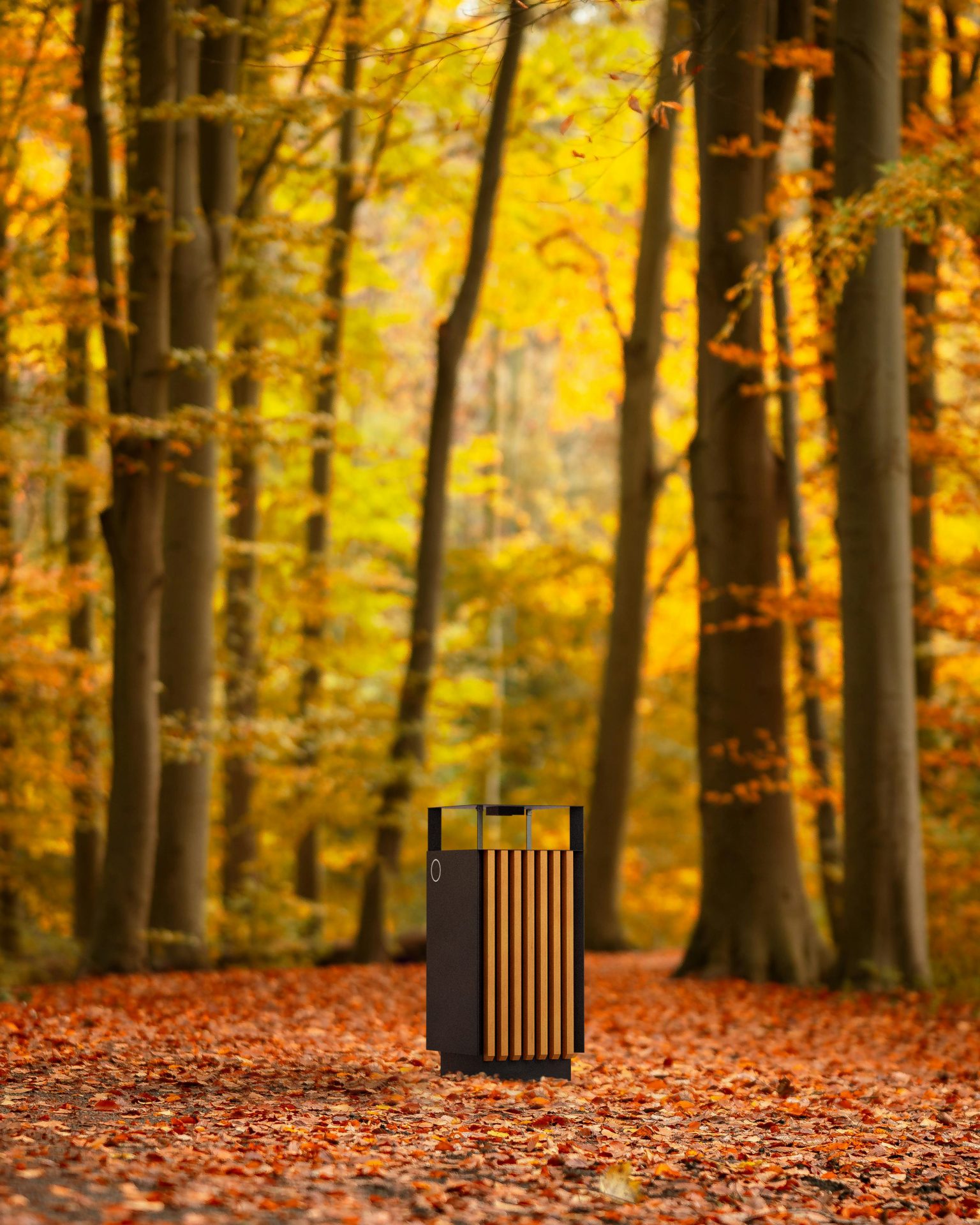 Vonkajšie odpadkové koše - mestský mobiliár