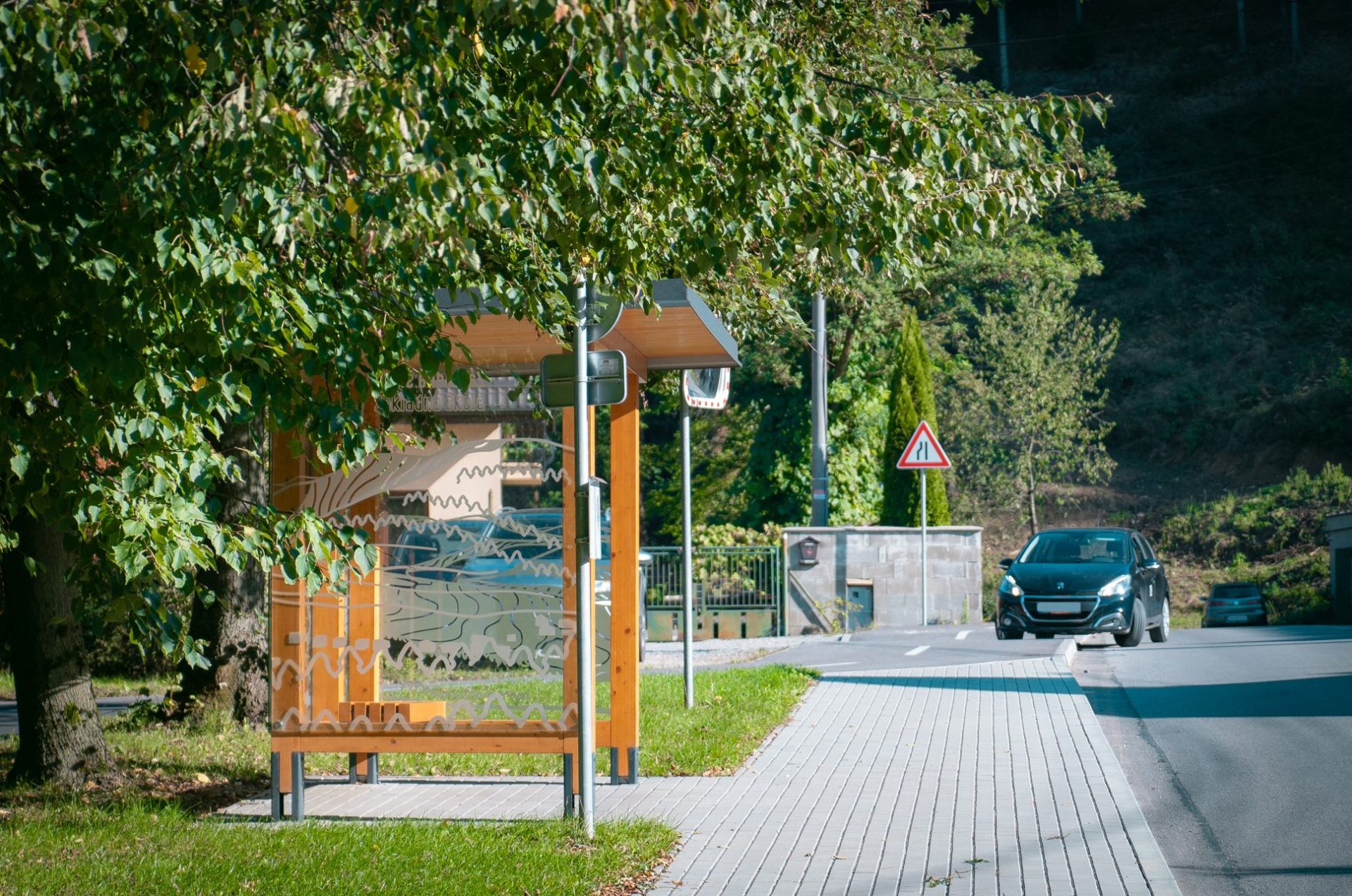 autobusová zastávka