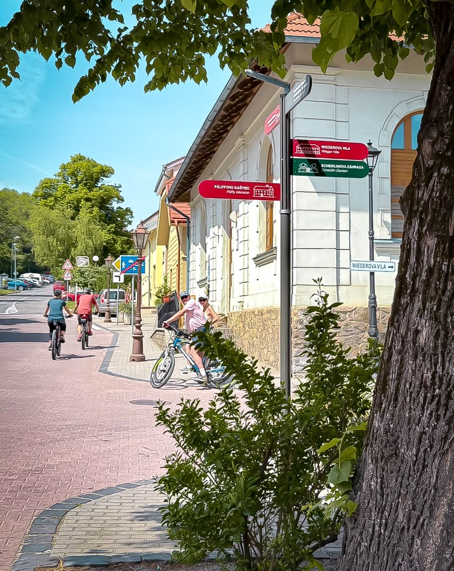 Informačno-navigačné tabule v obci Svätý Jur