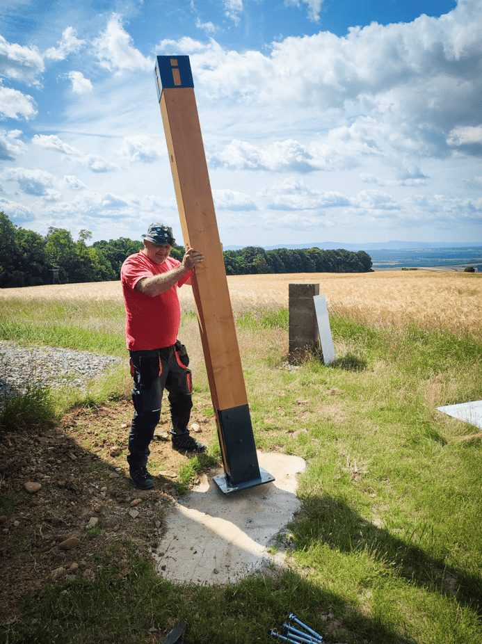 Info Totem - osadenie