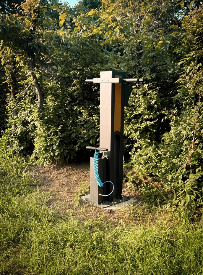 Servisný stojan na bicykle - Jelšava