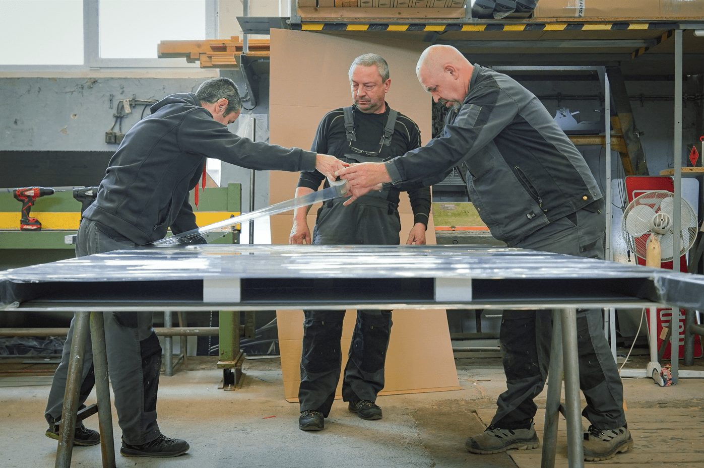 Uvítacia tabuľa - výroba